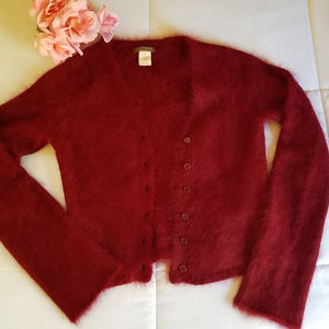 Fuzzy Classy J. Crew Cardigan